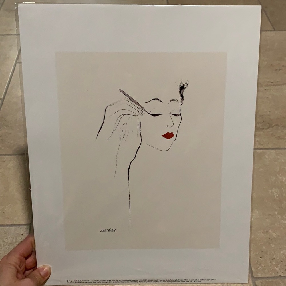 Andy Warhol print